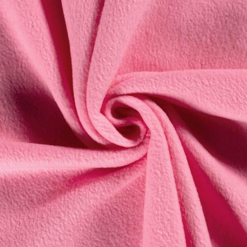 Polar fleece by the meter, anti-pilling - Soft/cuddly fleece fabric - Plain cuddly fleece - Polyester fleece - Winter fabric - 50 x 150 cm image 8