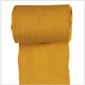Grobstrick Bündchen Uni Meterware - Bündchen breit gerippt - Cordstoff im Schlauch - Bündchen einfarbig - *ab 25cm x 70cm Bild 9