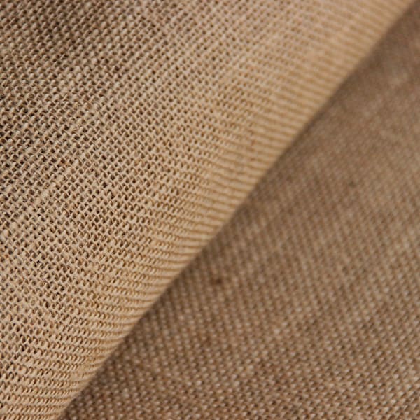 Jute vendu au mètre - tissu de jute - jute naturel - toile de jute - indéchirable - 100% jute - fibre naturelle - tissu décoratif pour Noël - 50 x 130 cm