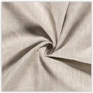 Leinen Meterware natur/gebleicht - Bauernleinen - Leinen rustikal - Leinenstoff natur - Leinengemisch - 50 x 144 cm breit