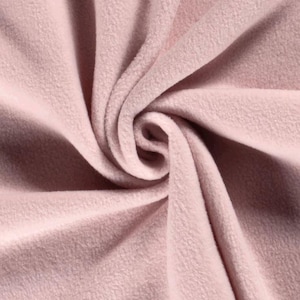 Polar fleece by the meter, anti-pilling - Soft/cuddly fleece fabric - Plain cuddly fleece - Polyester fleece - Winter fabric - 50 x 150 cm image 7