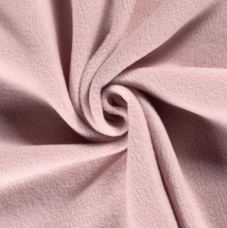 Polar fleece by the meter, anti-pilling - Soft/cuddly fleece fabric - Plain cuddly fleece - Polyester fleece - Winter fabric - 50 x 150 cm image 7