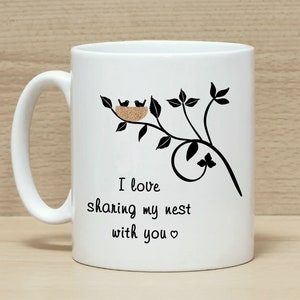 Romantic Mug Mug For Him Mug For Her Anniversary Gift Gift Etsy Travel mug where this list of anniversary gifts for husband already talked about a keychain in the previous items. etsy