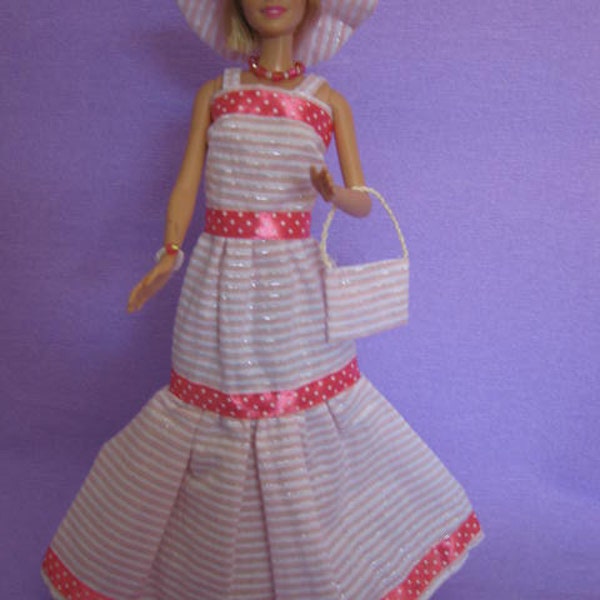 Langes Kleid für Barbie (B379)
