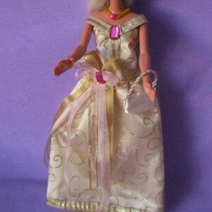 Tenue Pour Poupée Barbie - Ensemble De Vêtements D'occasion, Mattel, Référence 548
