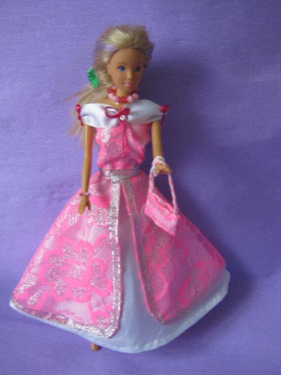 barbie elegant dress Barbie x Unique Vintage Black Solo In The Spotlight Strapless Wiggle D main image 0