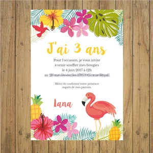 Carte Anniversaire 60 ans Jungle & Animaux