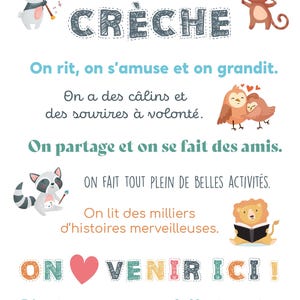 Cartaz de presente para creche, babá ou mãe, presente para professor, personalizado imagem 6
