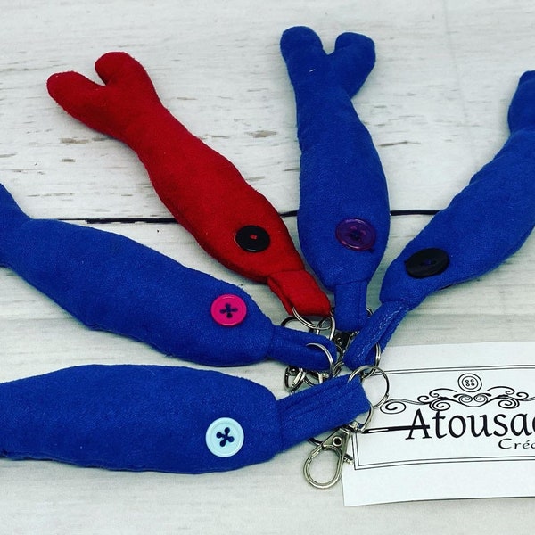 Porte clefs sardine 15 cm