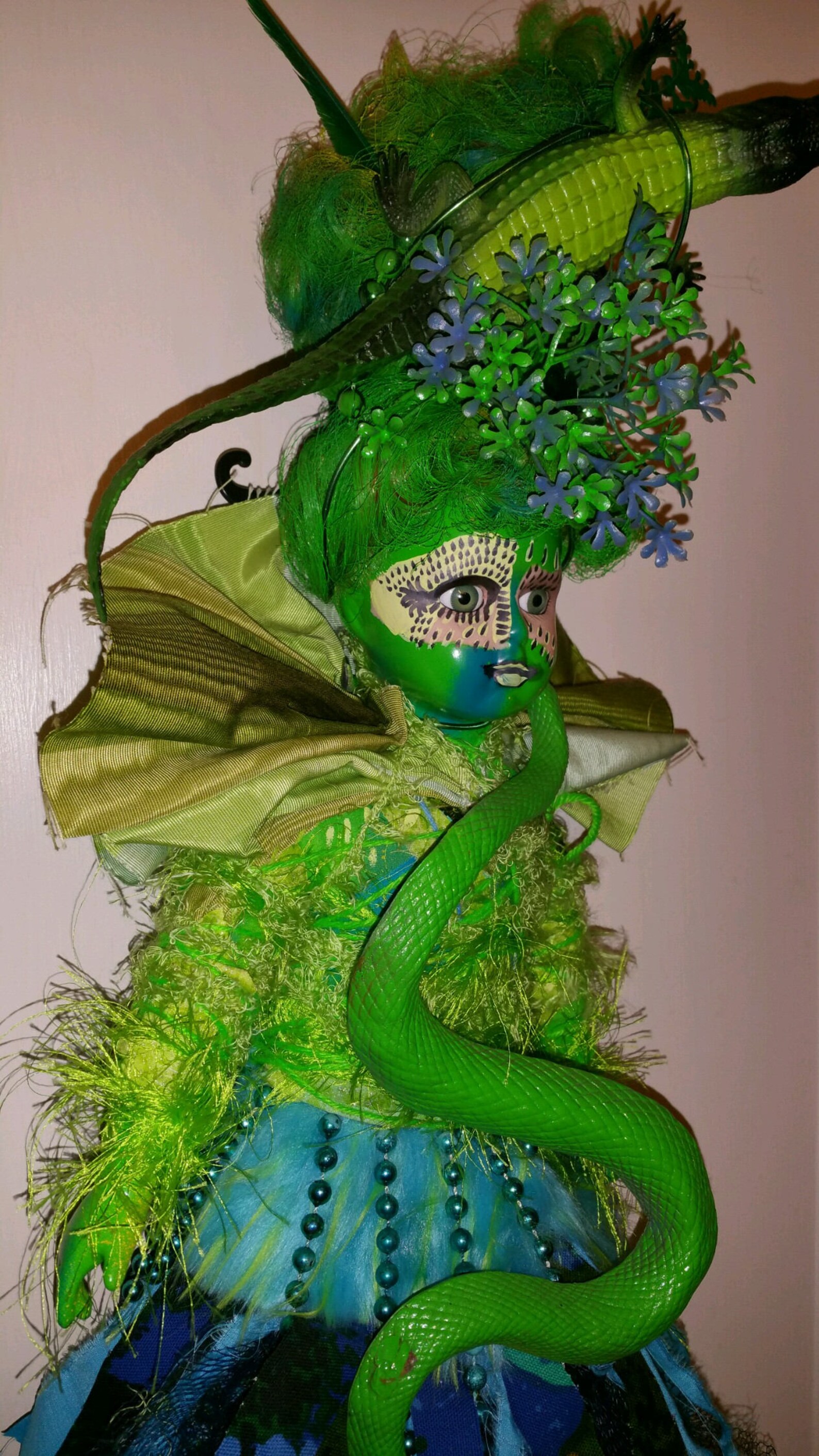 La Sirene Voodoo Doll OOAK Outsider SelfTaught Kentucky Folk Etsy España