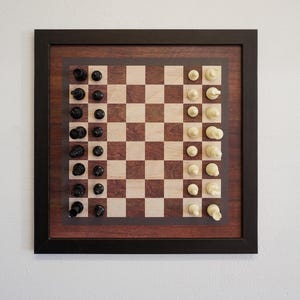Magnetiskt väggschackspel: 18x18 dekor, interaktivt spel