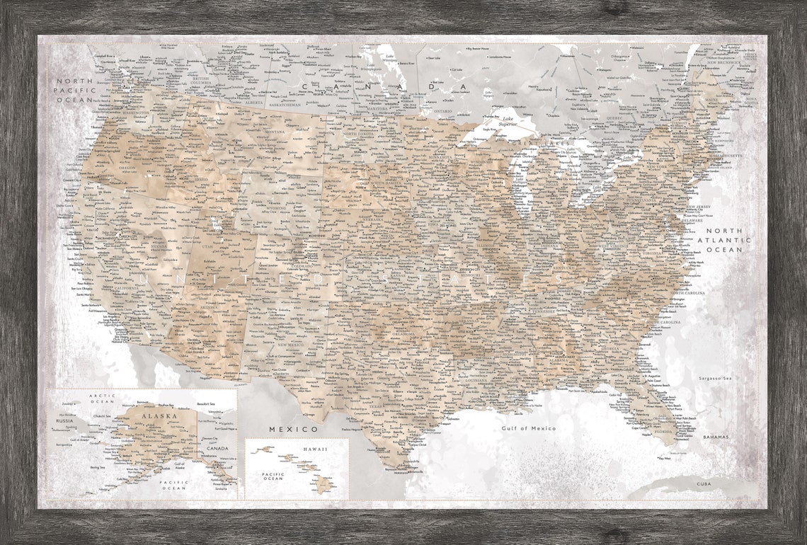 Personalized Magnetic Map Framed - Il 1140xN.2448023781 Rwfl