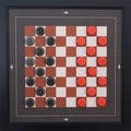 Magnetic Checkers Game: Wall Decor, Fun Conversation Piece