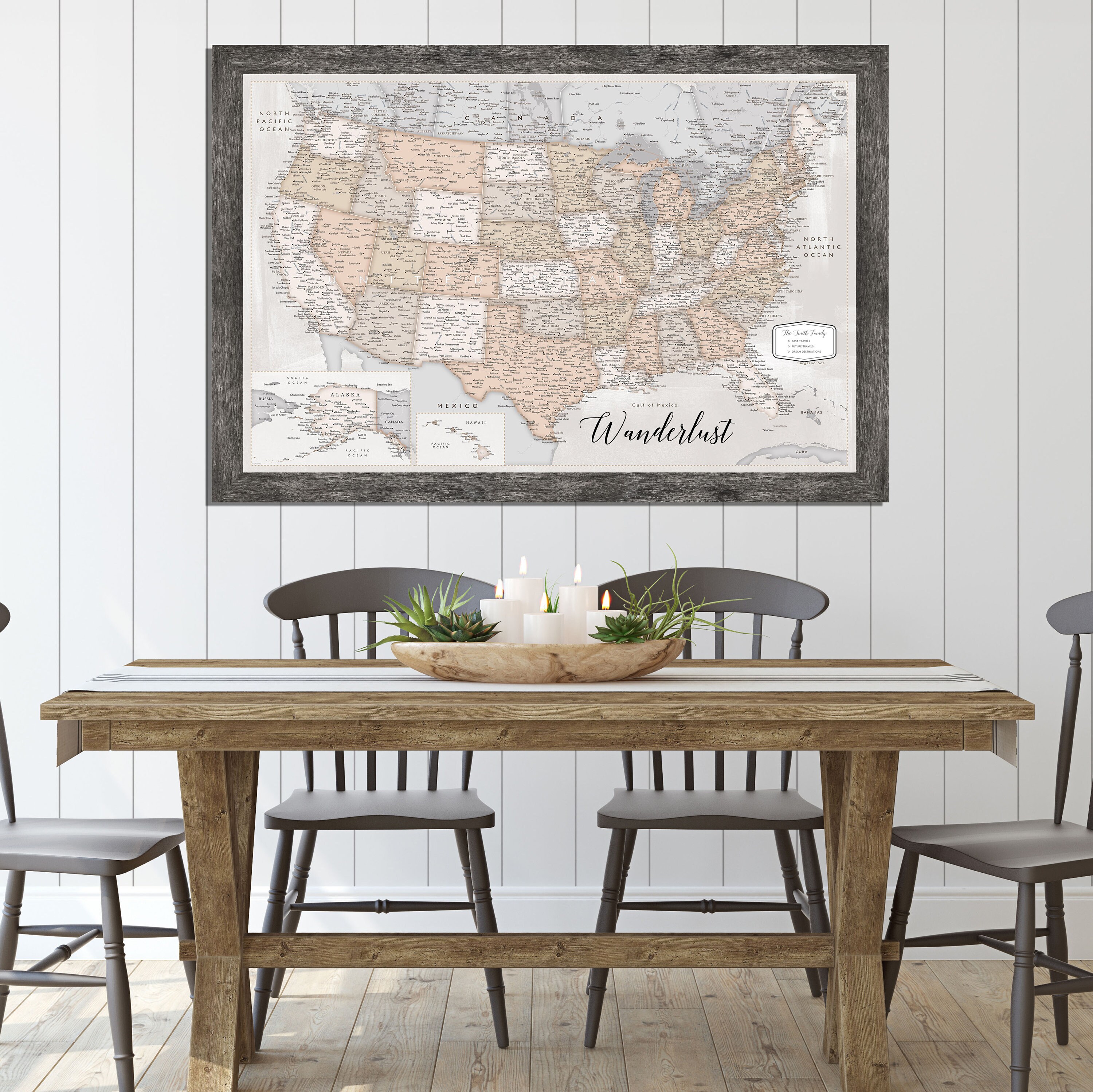 Personalized Magnetic Map Framed - Il Fullxfull.2722107137 39il