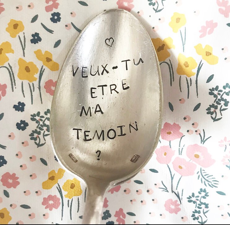 Cuillère Veux-Tu Être Ma Témoin ?