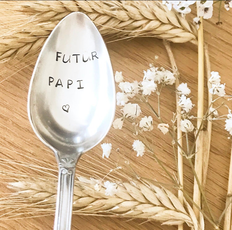 Cuillère Gravée Futur Papi