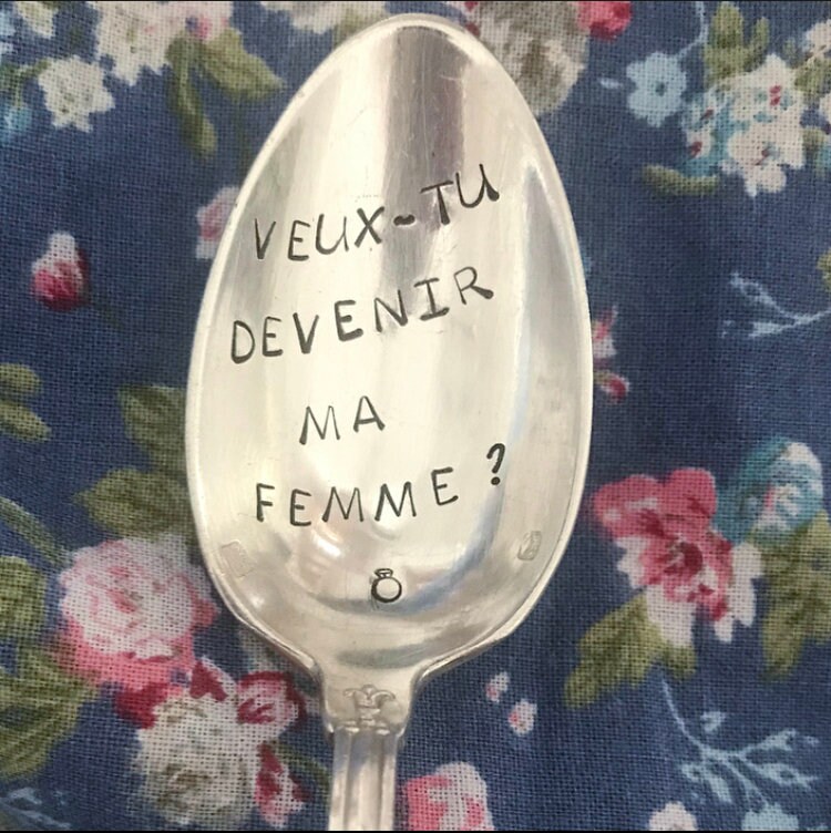 Cuillère Veux Tu Devenir Ma Femme ?