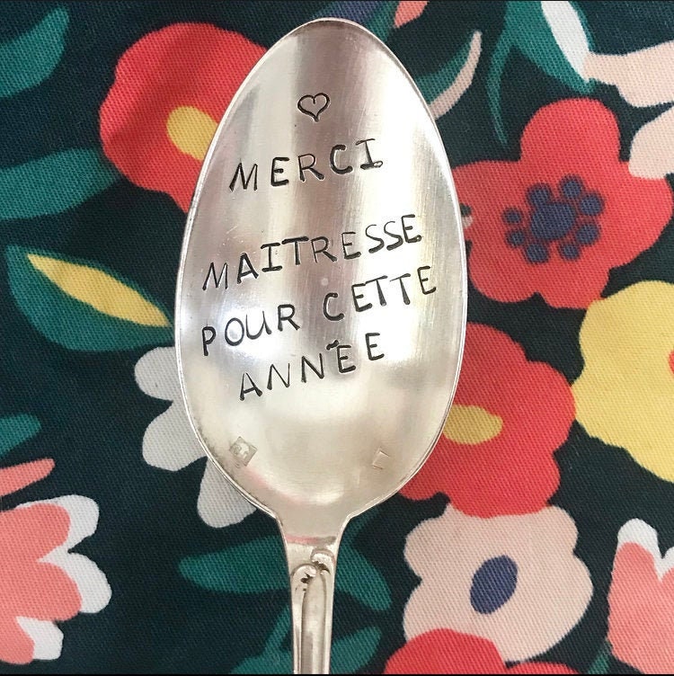 Cuillère Merci Maîtresse