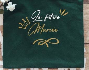 T-shirt evjf couleur OR, team bride, EVJF team,Team de la mariée, témoin de la mariée, Enterrement de vie de jeune fille; fête de mariage!!