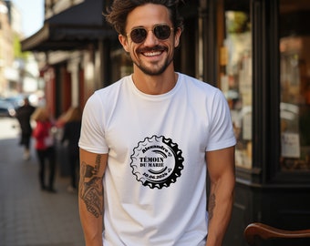 T-shirts bières EVG + date + prénom du marié personnalisés,enterrement de vie de garçon, cadeau pour le futur marié, cadeaux de mariage,fête