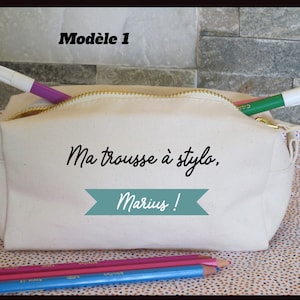 Customizable school kit with child&#39;s first name, School kit, Customizable back-to-school kit, children&#39;s kit