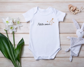 Personalized baby body, pregnancy announcement, birth announcement, surprise gifts, GOLD COLOR drawing