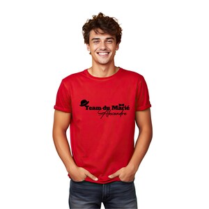 T-shirt EVG,EVG team marié date prénom du marié ou des participants, enterrement de vie de garçon, fête de mariage, cadeaux de mariage image 10