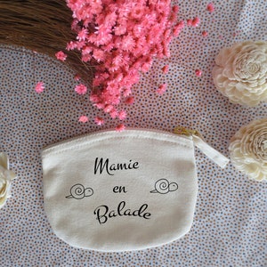 Bolsa de moedas personalizada para presente de aniversário, presente de fim de ano letivo, presente para mãe, presente para padrinho, presente para avó