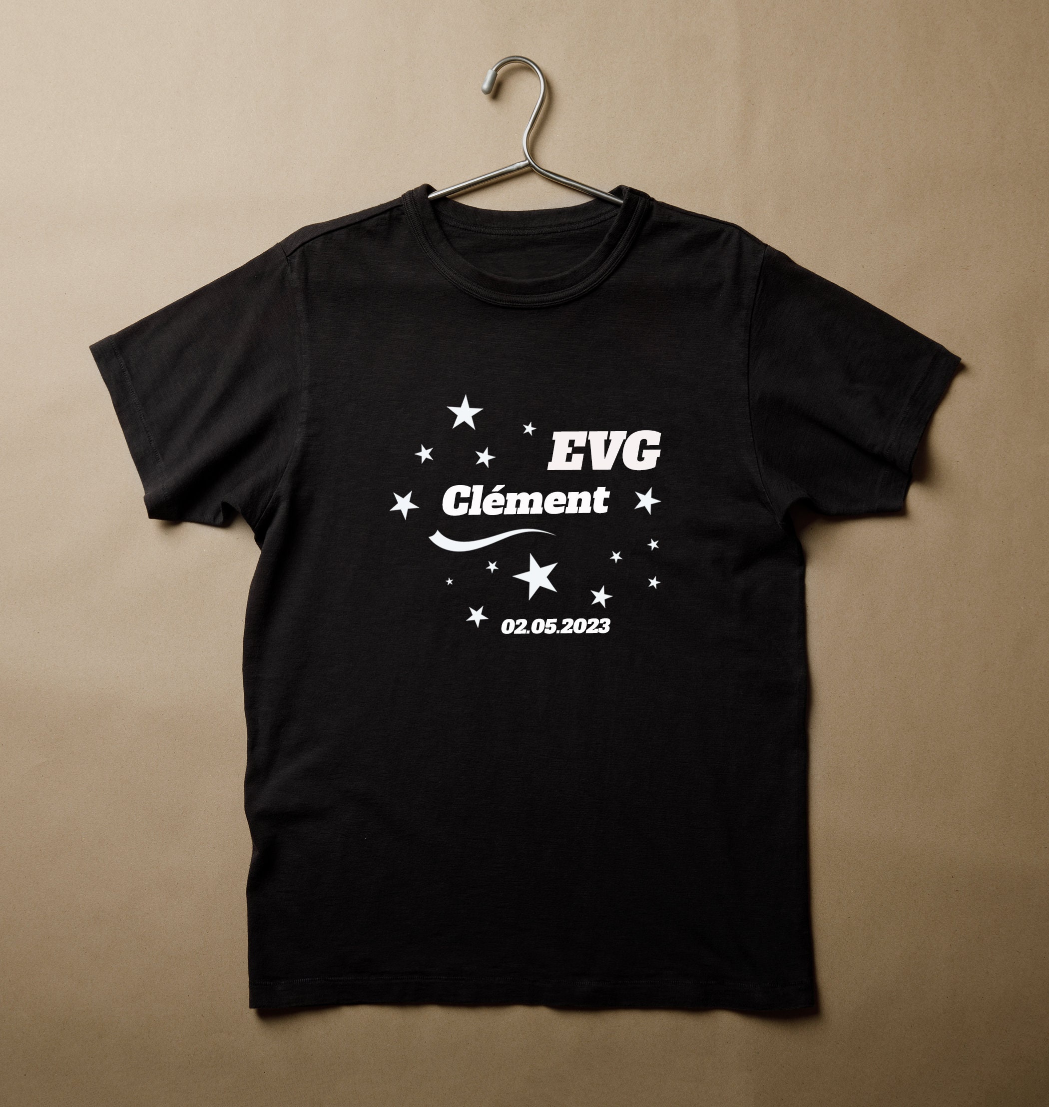 Discover EVG Enterrement De Vie De Garçon T-Shirts Familiaux Assortis
