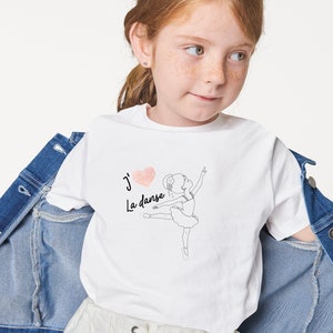 ¡Camiseta de bailarina para escuela de baile, fiesta de fin de año o fiesta escolar o navideña para niñas, adolescentes y mamás!