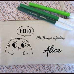 Customizable school kit with child&#39;s first name, School kit, Customizable back-to-school kit, children&#39;s kit