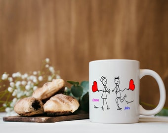 Mug/Tasse Personnalisé Amoureux/Amoureuse