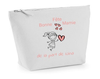 Pochette  " Bonne fête Mamie", fêtes des grands-mères, pochette personnalisées