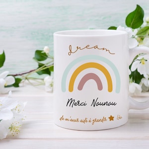 Personalized Mug/Cup Nanny, Nanny, Birthday, Christmas party, birthday gift, child mug, mug