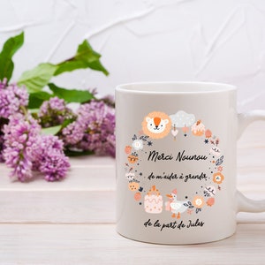 Mug for nanny, Personalized mug to offer