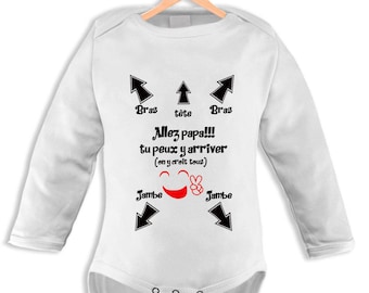 Body Bébé Beau Gosse - De Père En Fils – Cadeau Naissance Humoristique Papa & Fils