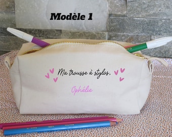 Customizable school kit with child's first name, School kit, Customizable back-to-school kit, children's kit