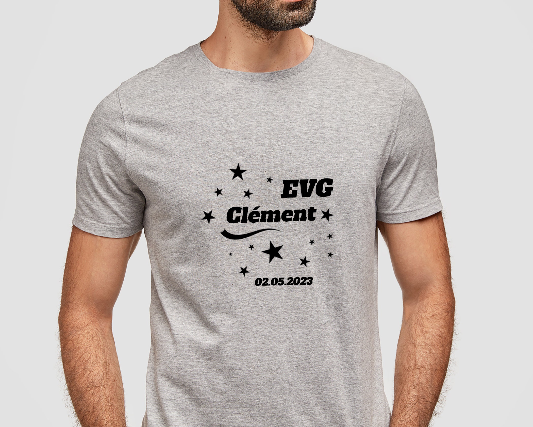 Discover EVG Enterrement De Vie De Garçon T-Shirts Familiaux Assortis