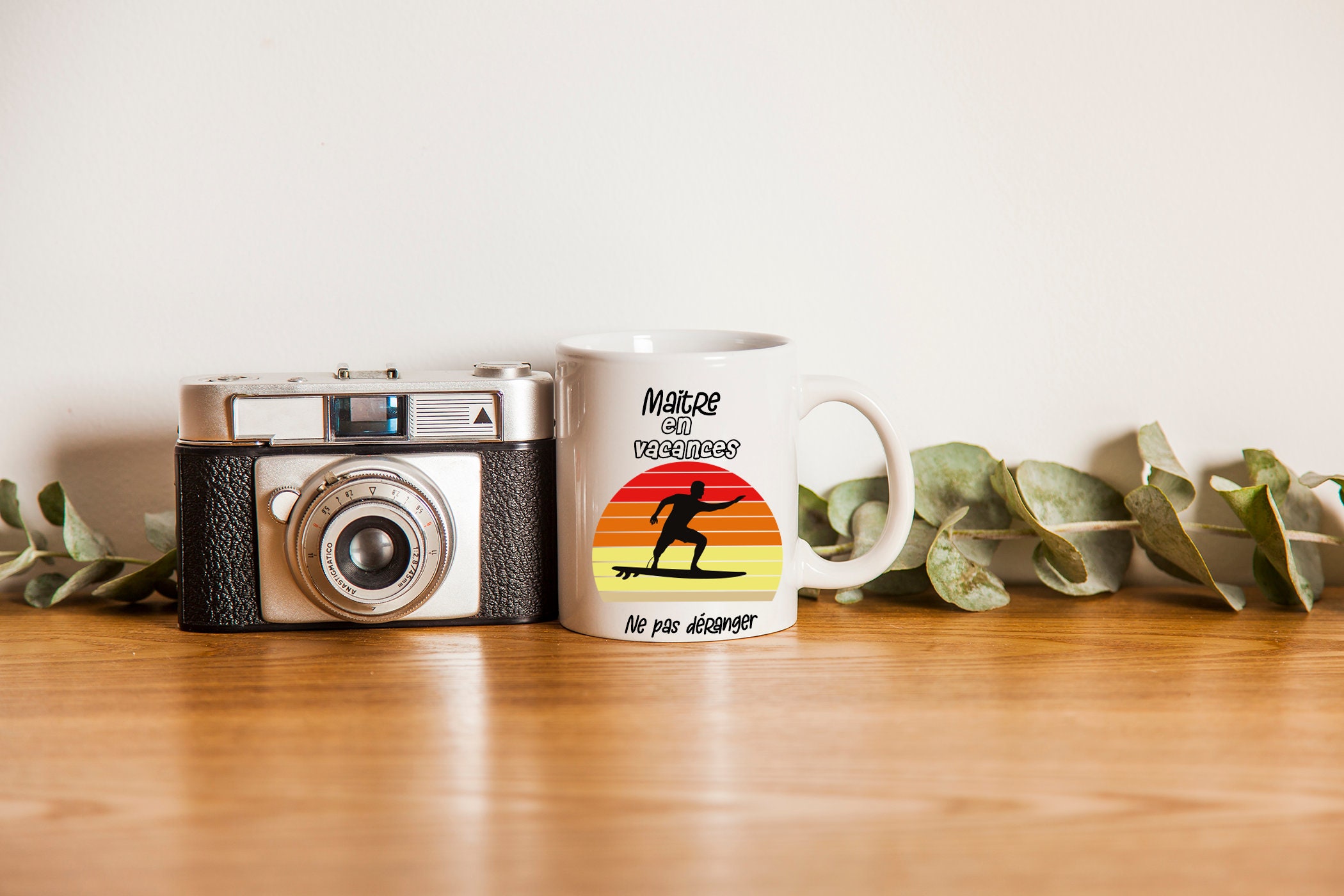 Mug Maître d'école, Tasse Pour Le Maître, Mug Personnalisé, Cadeau Surprise, de Fin d'année Scolaire