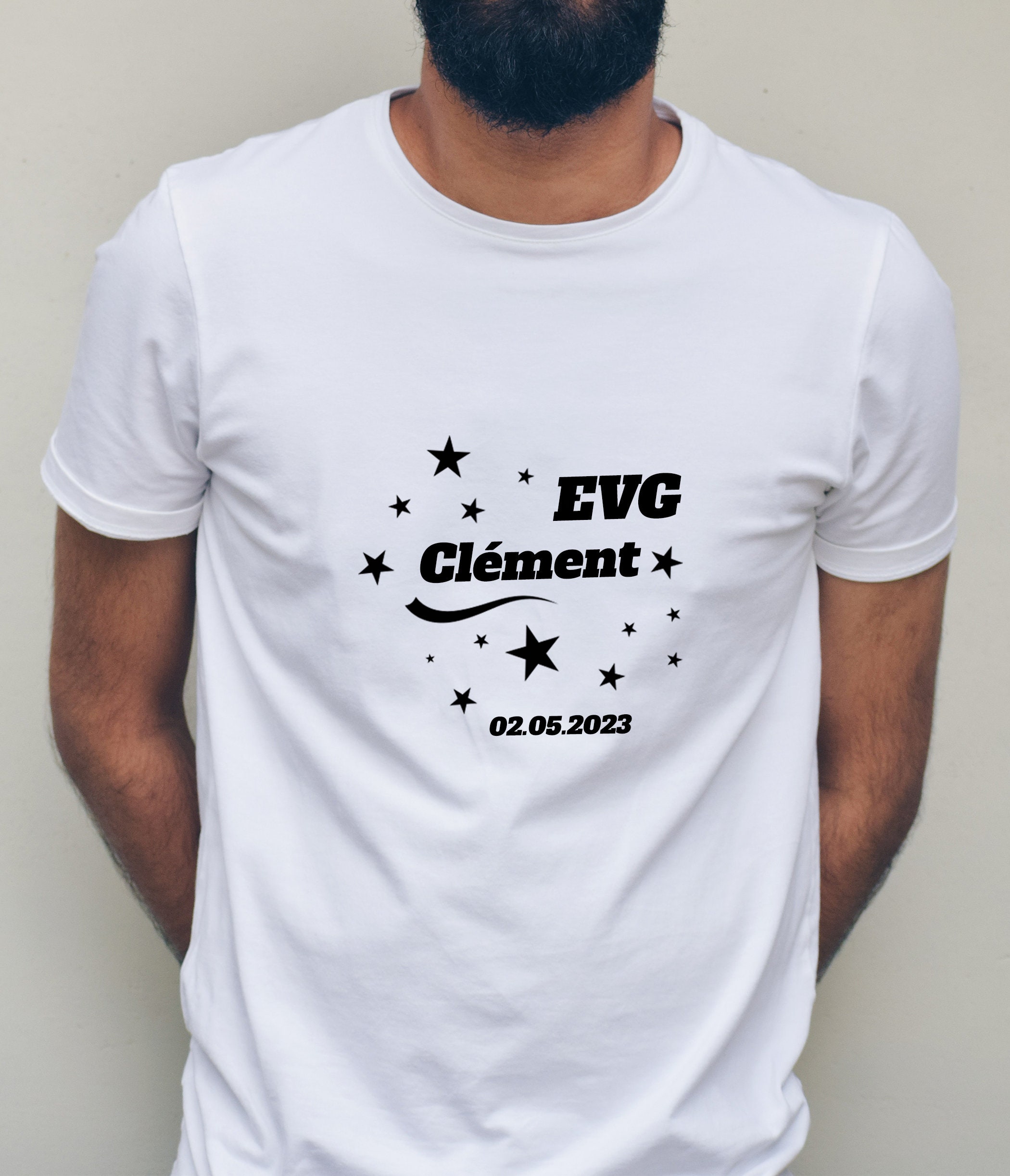 Discover EVG Enterrement De Vie De Garçon T-Shirts Familiaux Assortis