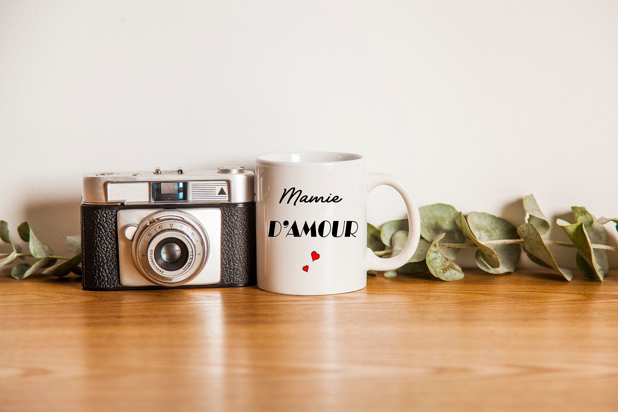 Mug Parrain d'amour/Marraine d'amour, Papy d'amour/Mamie Papa d'amour/Maman Tasse Cadeau