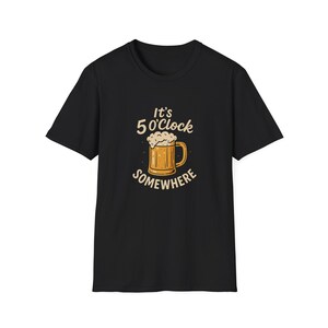 Cheers to the Weekend Unisex Softstyle T-Shirt, Funny Beer Tee, Casual Party Wear, Gift for Beer Lovers, Perfect for Happy Hour