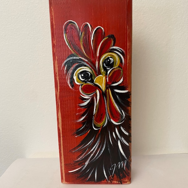 Farm House Rooster Whimsical Home Decor