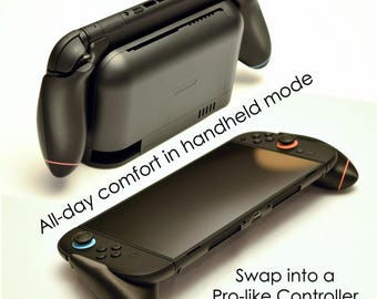 Nintendo Switch 2 Split Grips - Pro Controller feel in Handheld and Docked Play