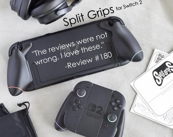 Nintendo Switch 2 Split Grips - Pro Controller feel in Handheld and Docked Play