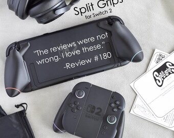 Nintendo Switch 2 Split Grips - Pro Controller feel in Handheld and Docked Play