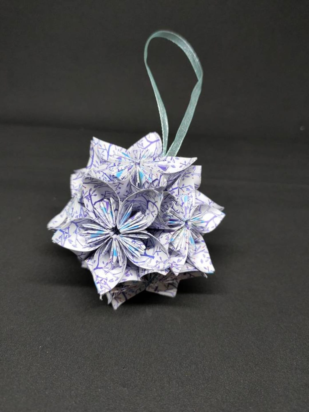 Origami Christmas Ball Etsy