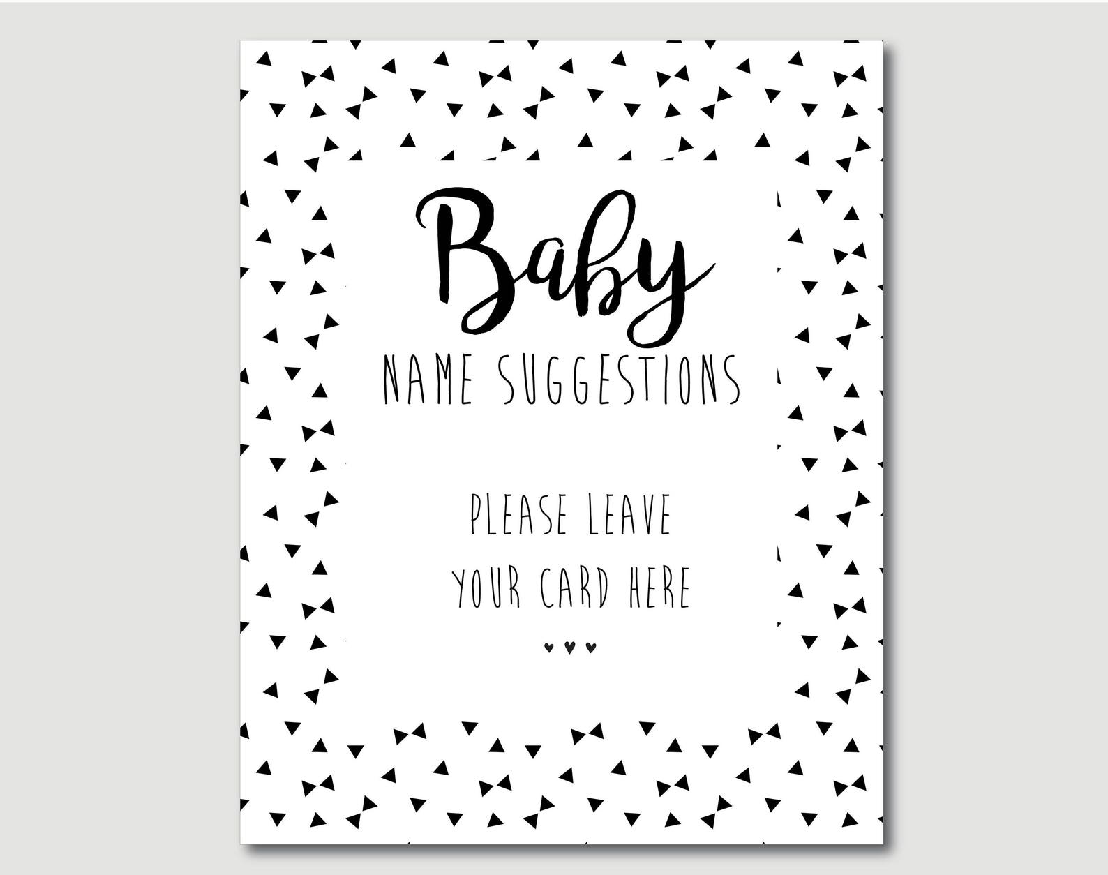Gender Neutral Baby Shower Games Printable Baby Shower Ideas Etsy