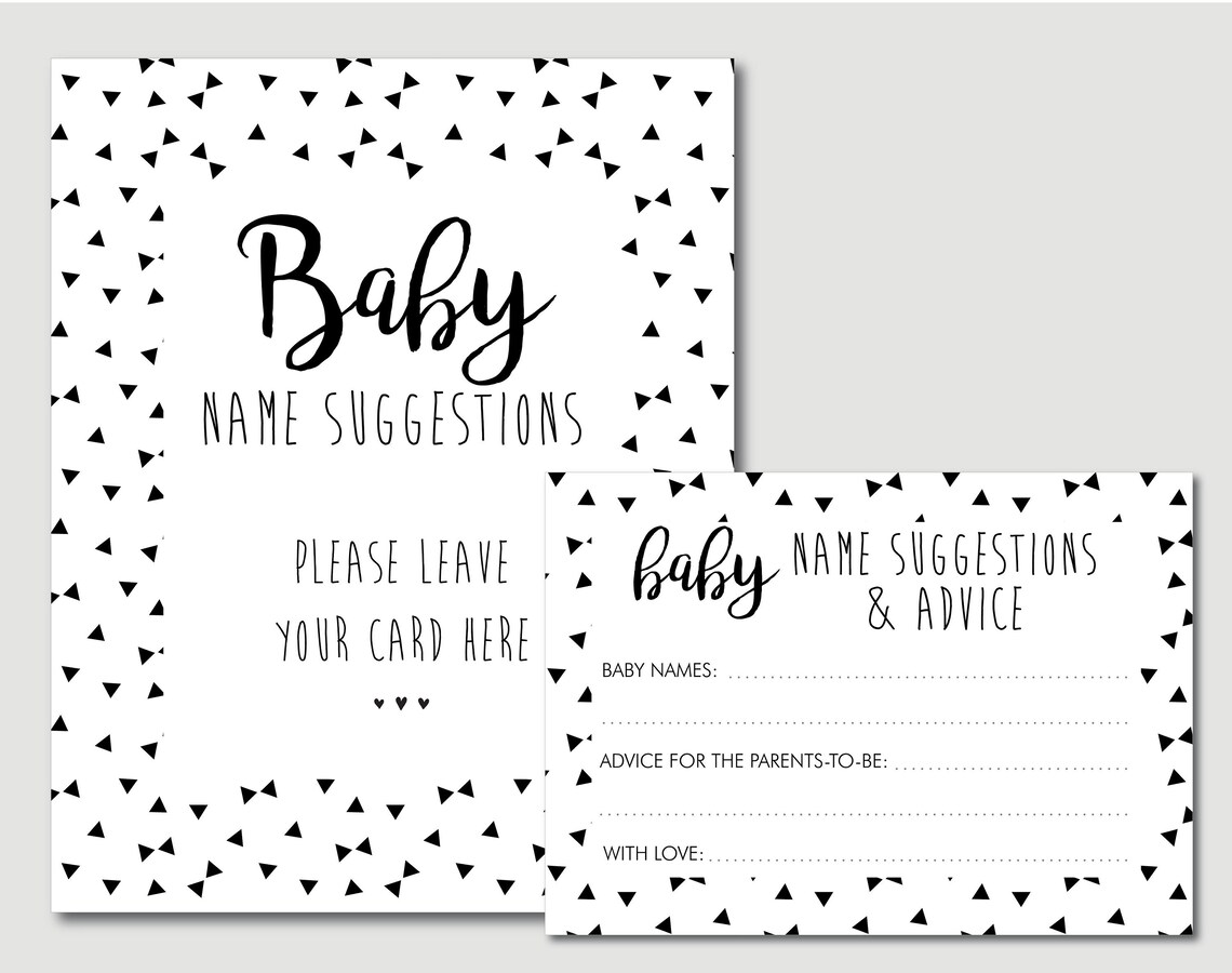 Gender Neutral Baby Shower Games Printable Baby Shower Ideas Etsy