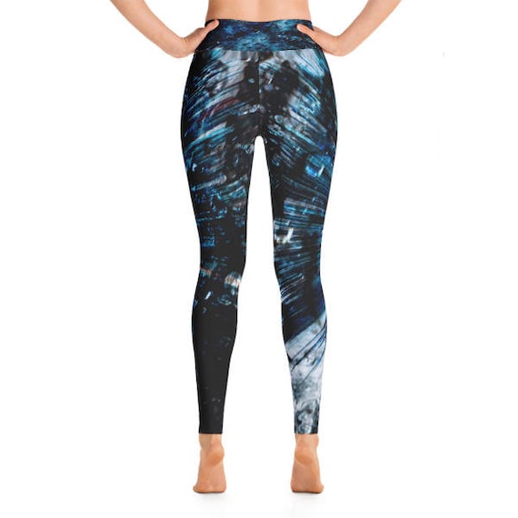 Blue Yoga Leggings